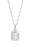 Leith Initial Pendant Necklace