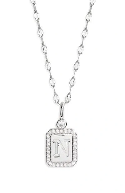 Leith Initial Pendant Necklace