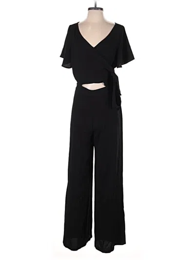 Pre-owned Leith Jumpsuit In Black