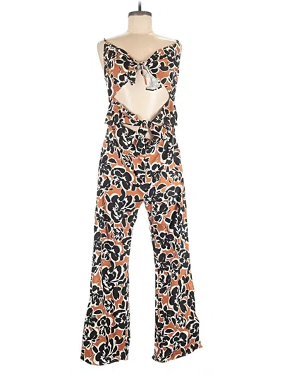 Pre-owned Leith Jumpsuit In Orange