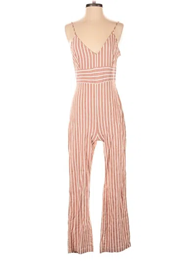 Pre-owned Leith Jumpsuit In Pink