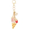 Leith Junk Food Bag Charm In Gold