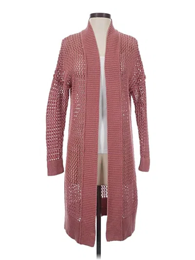 Pre-owned Leith Kimono In Burgundy