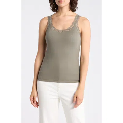 Leith Lace Trim Tank
