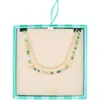 Leith Layered Necklace In Green