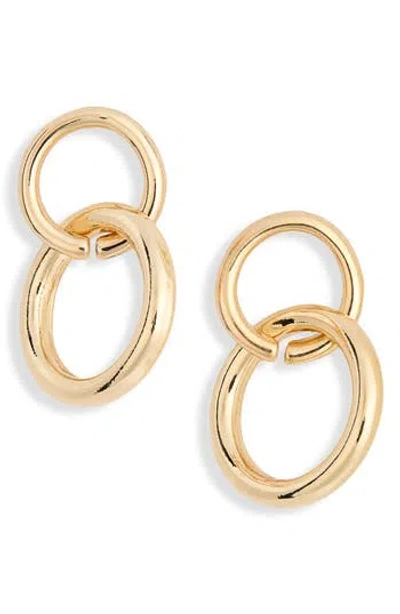 Leith Link Drop Earrings In Gold