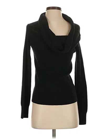 Pre-owned Leith Long Sleeve Top Black Cowl Neck Tops