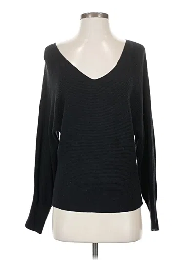 Pre-owned Leith Long Sleeve T-shirt In Black