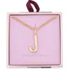 Leith Lowercase Initial Bubble Pendant Necklace In Gold