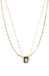 Leith Mix & Max Interchangeable Charm Necklace