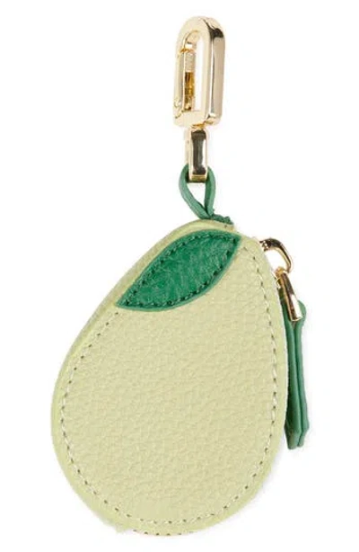 Leith Pear Case Bag Charm In Brown