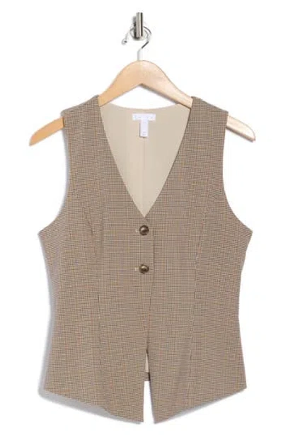 Leith Plaid Vest