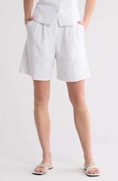 Leith Pleated Front Bermuda Shorts