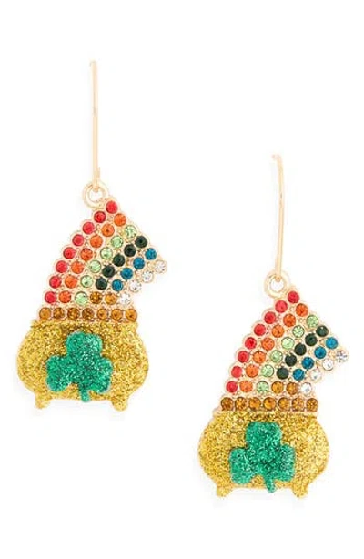 Leith Pot Of Gold Drop Earrings