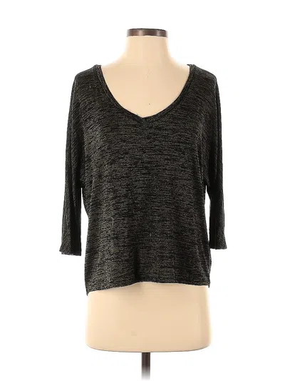 Pre-owned Leith Pullover Sweater In Black