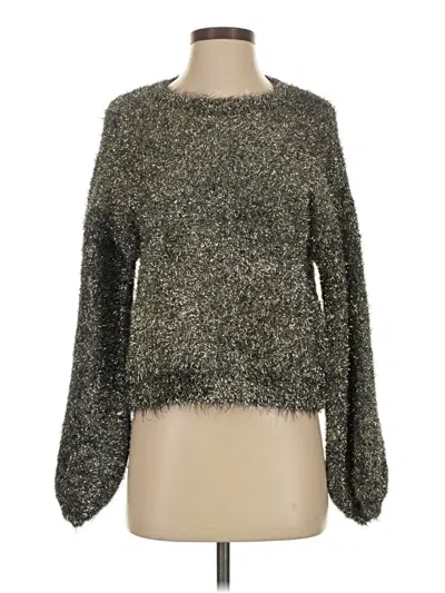 Pre-owned Leith Pullover Sweater In Green