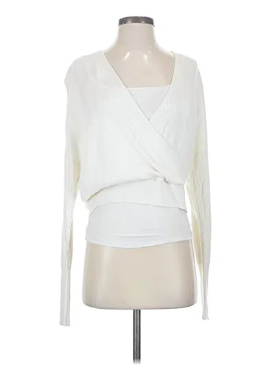 Pre-owned Leith Pullover Sweater In Ivory