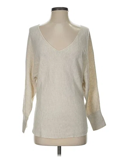 Pre-owned Leith Pullover Sweater In Ivory