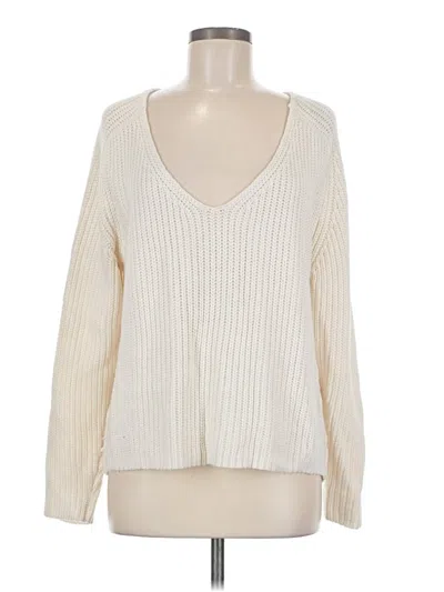 Pre-owned Leith Pullover Sweater In Ivory