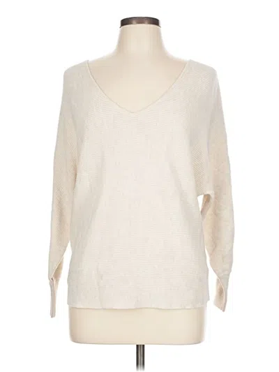 Pre-owned Leith Pullover Sweater In White