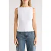 Leith Reversible Compact Tank In White