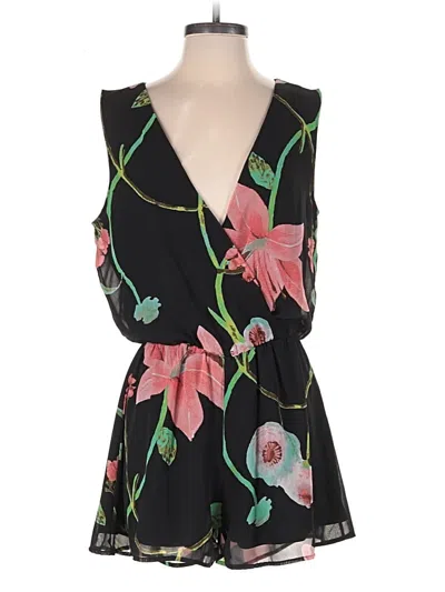 Pre-owned Leith Romper In Black