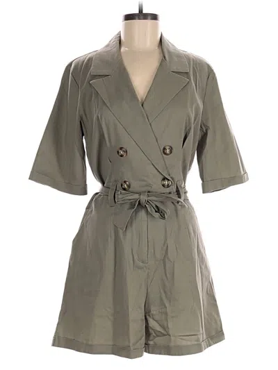 Pre-owned Leith Romper In Green