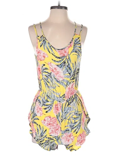 Pre-owned Leith Romper In Yellow
