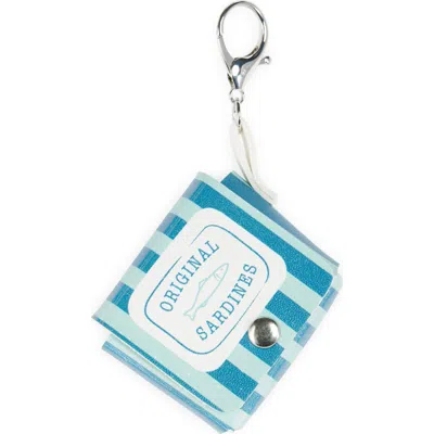 Leith Sardine Case Bag Charm In Blue