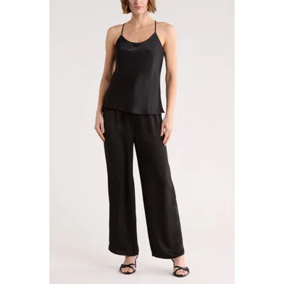 Leith Satin Cami Top In Black