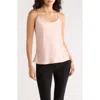 Leith Satin Cami Top In Pink
