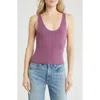 Leith Scoop Neck Fitted Tank