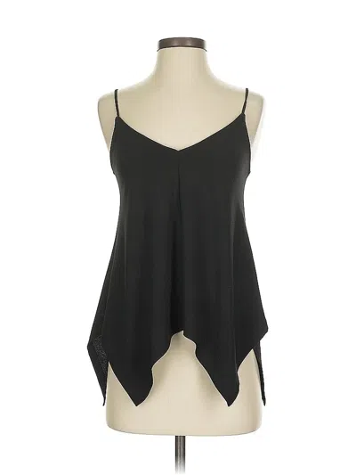 Pre-owned Leith Sleeveless Blouse In Black