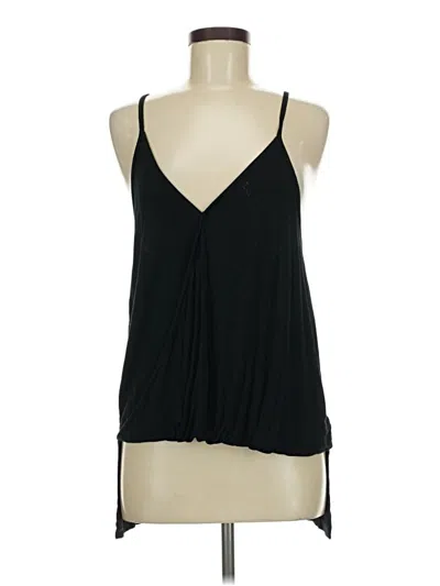 Pre-owned Leith Sleeveless Blouse In Black