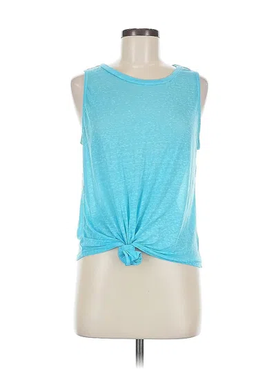 Pre-owned Leith Sleeveless T-shirt In Blue