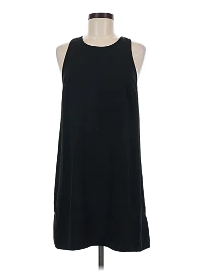 Pre-owned Leith Sleeveless Top Black Halter Neckline Tops