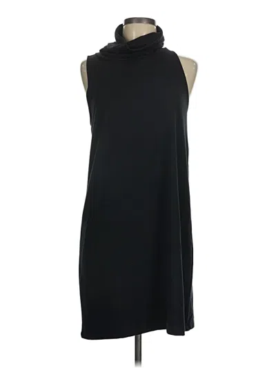 Pre-owned Leith Sleeveless Top Black One Shoulder Neckline Tops