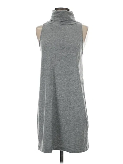 Pre-owned Leith Sleeveless Top Gray Cowl Neck Tops