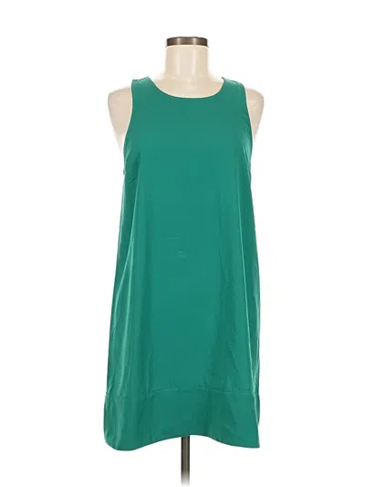 Pre-owned Leith Sleeveless Top Green Halter Neckline Tops