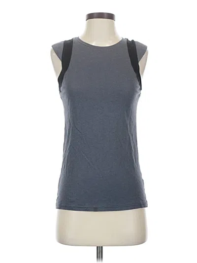 Pre-owned Leith Sleeveless T-shirt In Gray