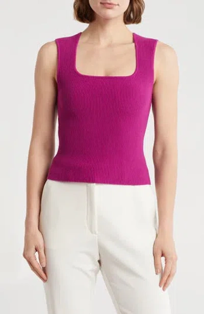 Leith Square Neck Sweater Tank