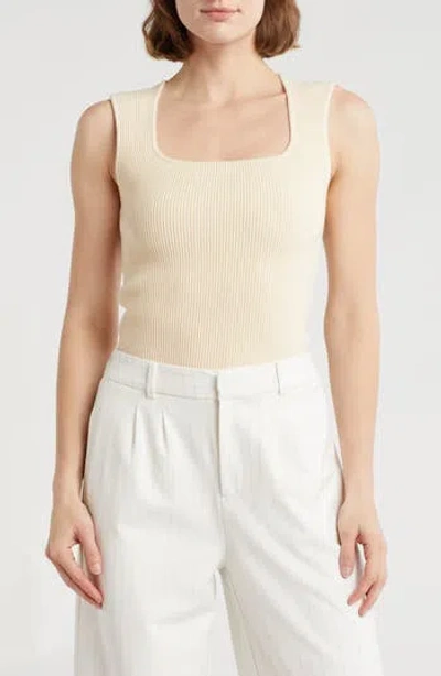 Leith Square Neck Sweater Tank