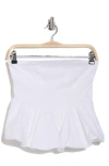 Leith Strapless Corset Bubble Hem Top