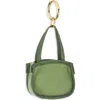 Leith Stuffed Bag Charm In Green