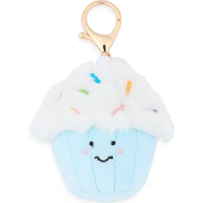 Leith Stuffed Cupcake Charm In Blue