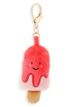 Leith Stuffed Popsicle Bag Charm In Red