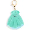 Leith Stuffed Shell Bag Charm In White