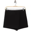 Leith Suiting Mini Skort In Black