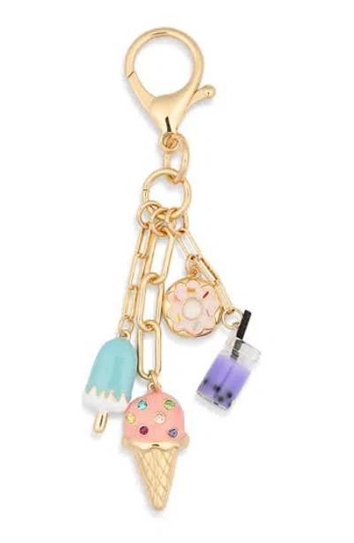 Leith Sweet Treat Bag Charm In Gold