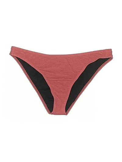 Pre-owned Leith Swimsuit Bottoms In Burgundy